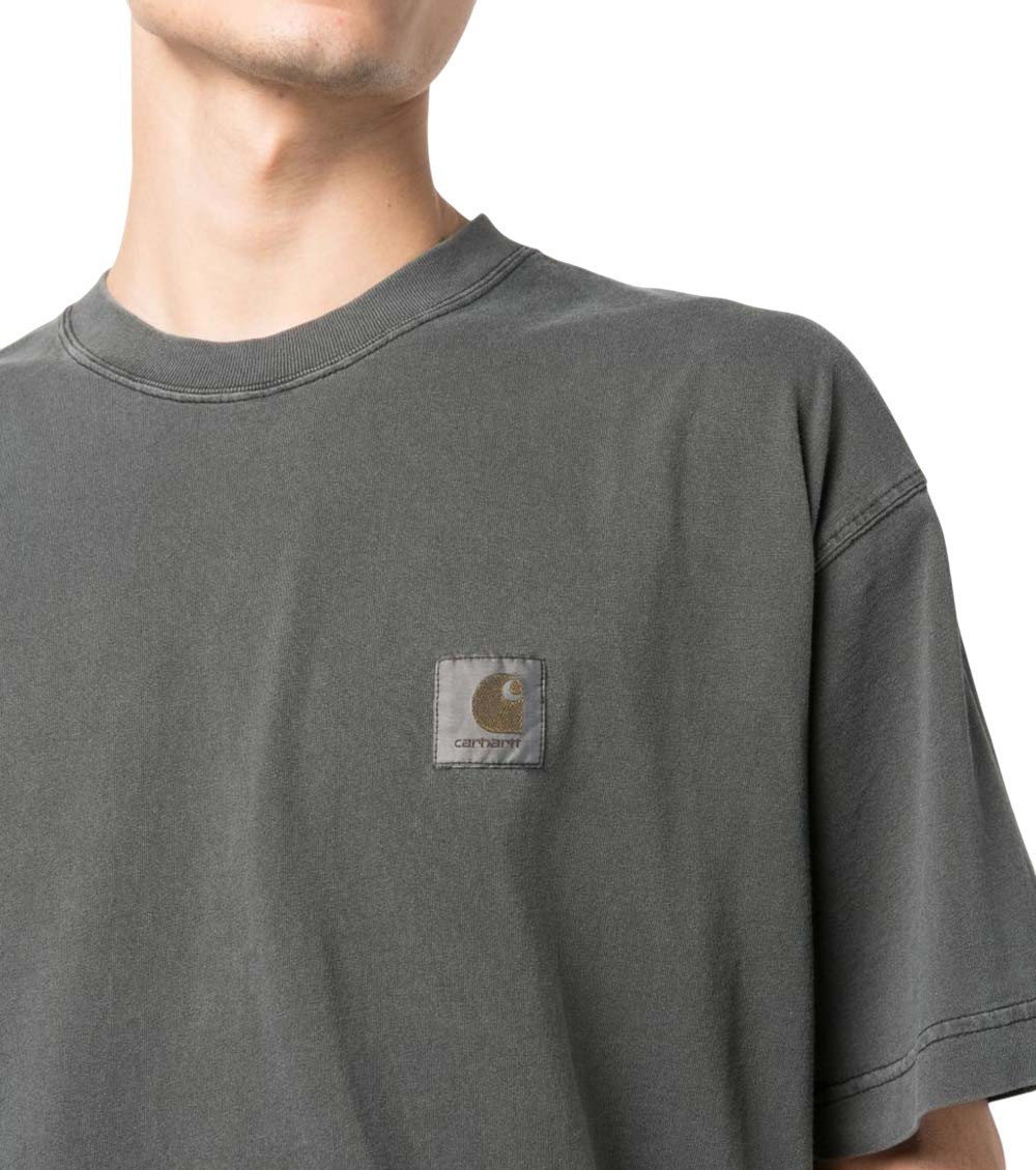 Carhartt Wip - logo cotton t-shirt short sleeves crew neck
