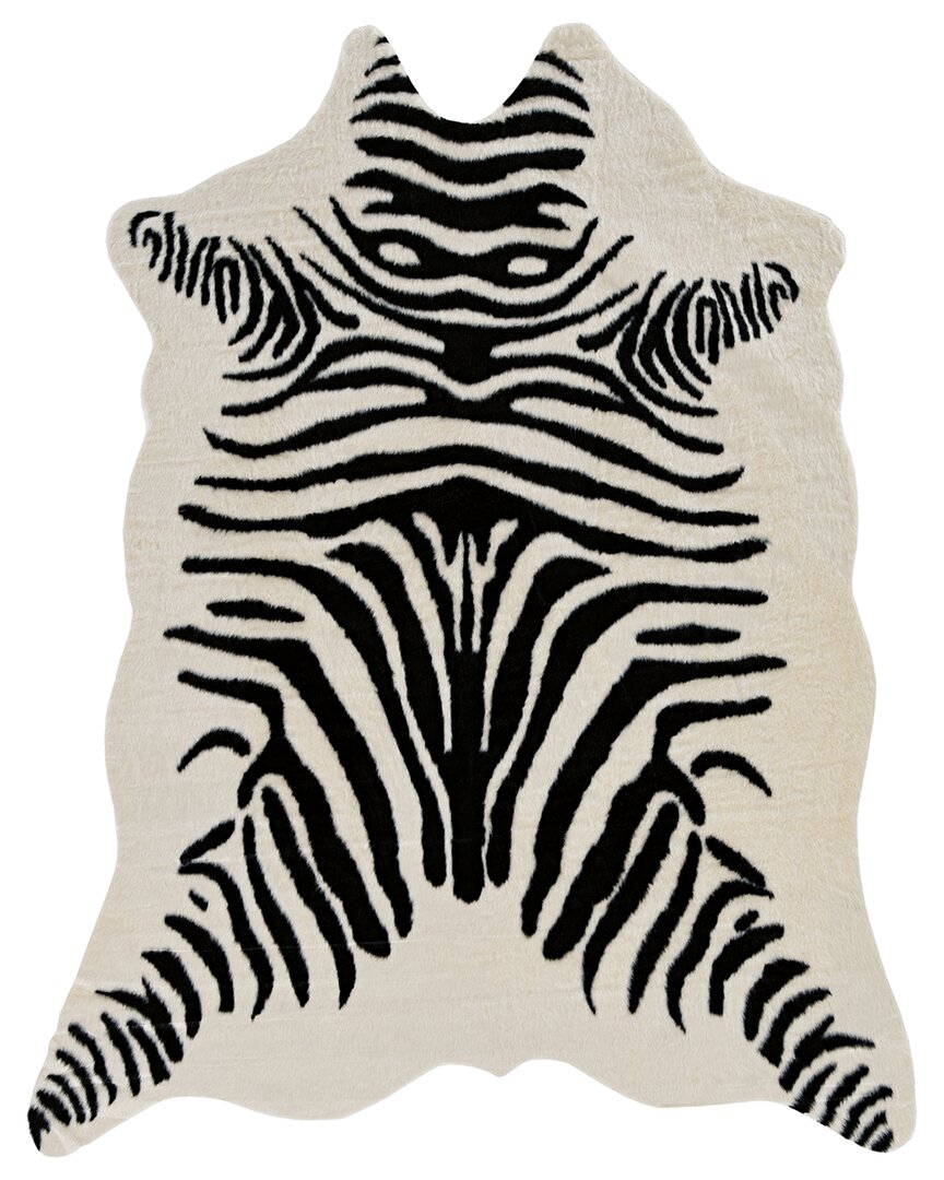 Zebra Design Area Rug