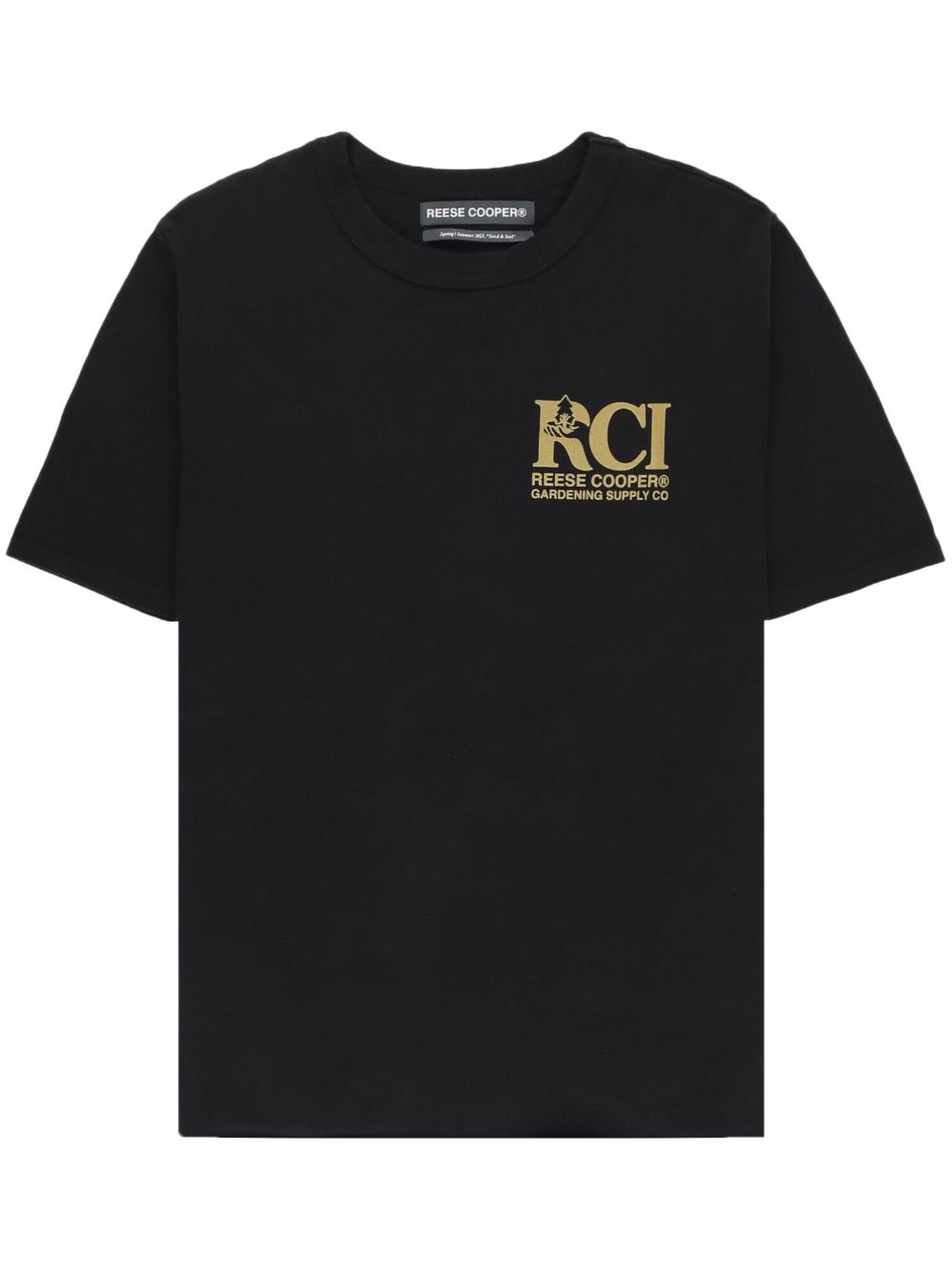 Gardening cotton T-shirt - Black