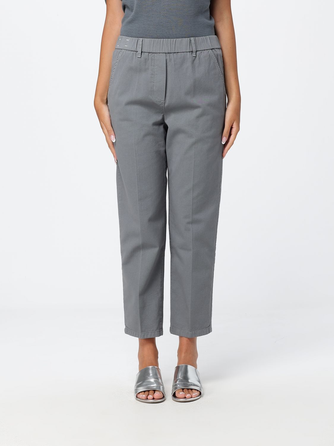 Pants Woman color Grey