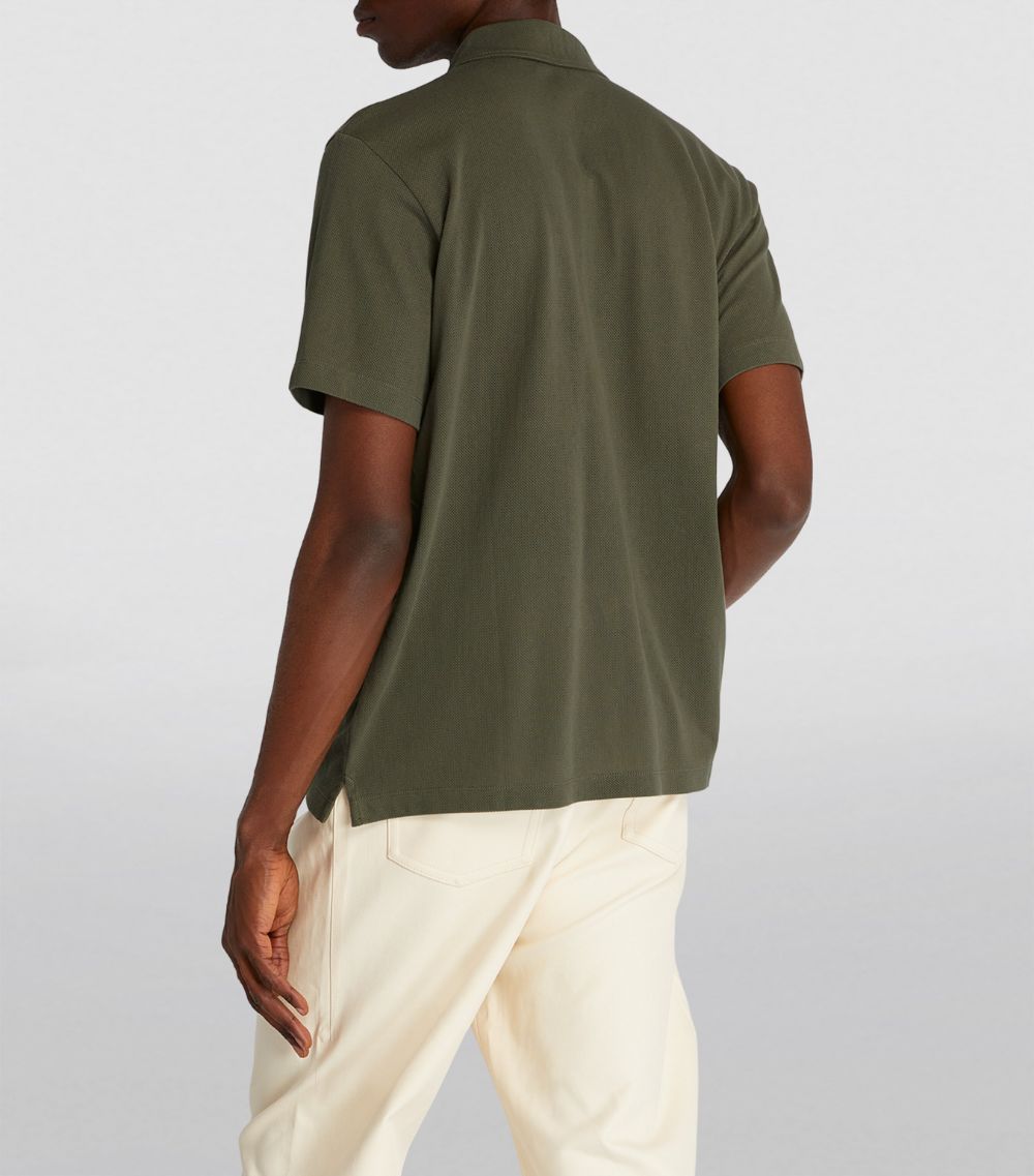 Notched-Collar Riviera Shirt