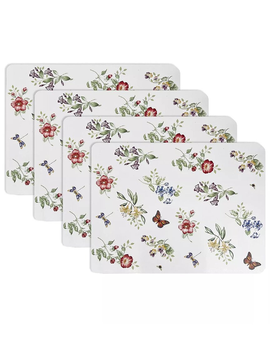 Set Of 4 Butterfly Meadow Cork Placemats