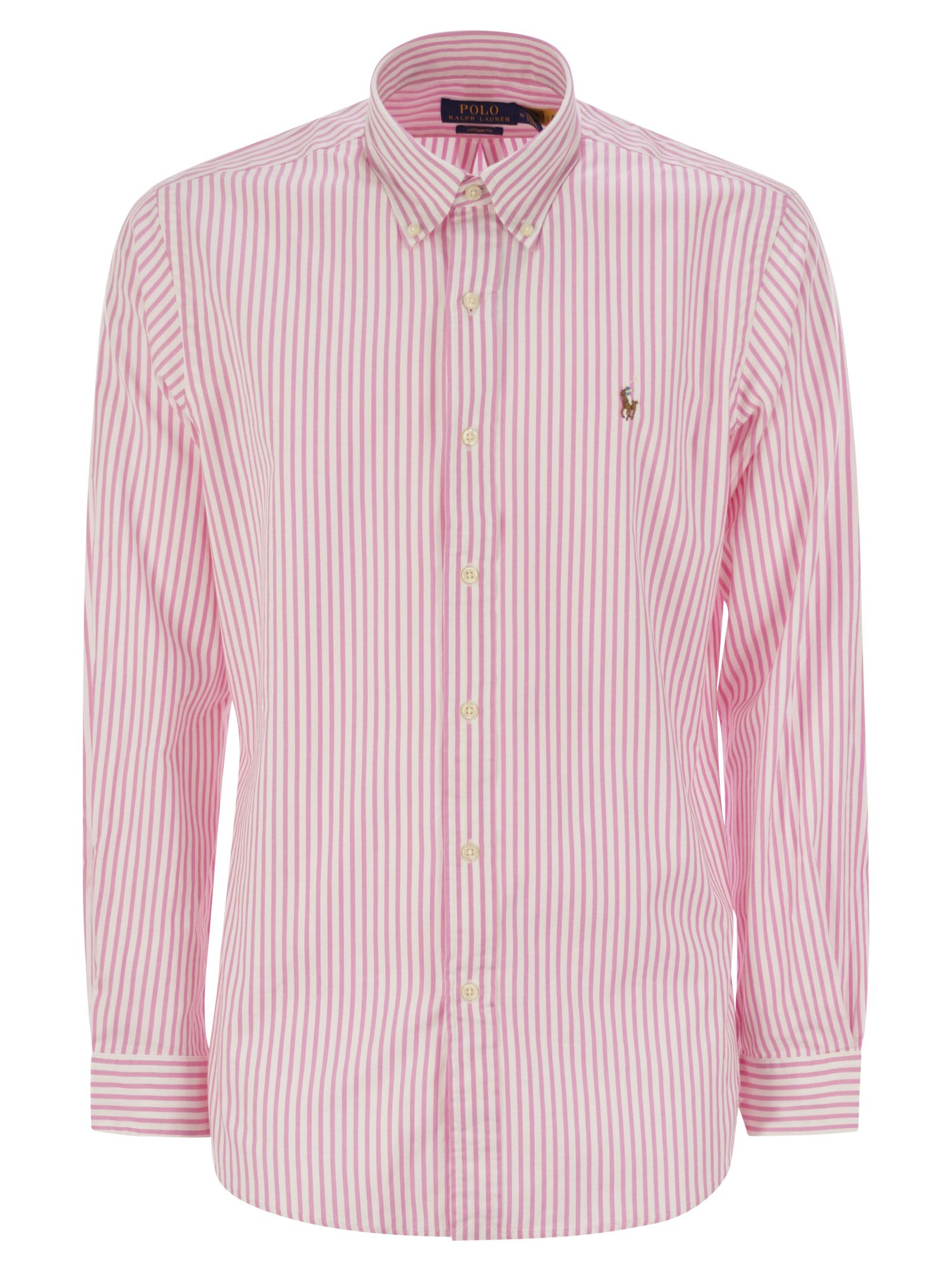 Custom-fit Stretch Oxford Shirt