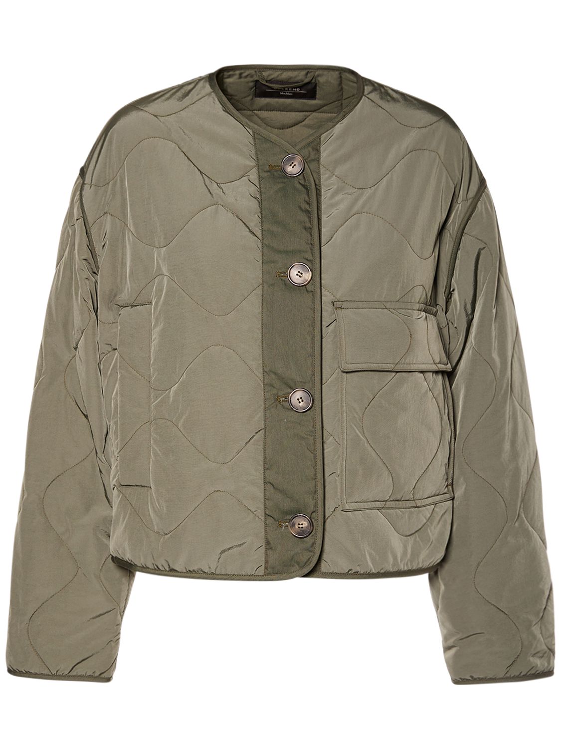 Umberta Quilted Taffeta Jacket