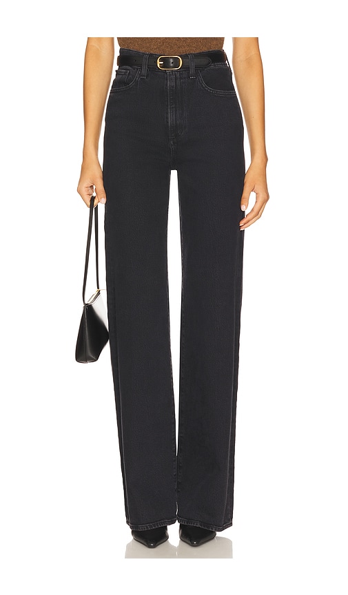 Joe's Jeans Mia High Rise Wide Leg in Black. -  34 also in 31