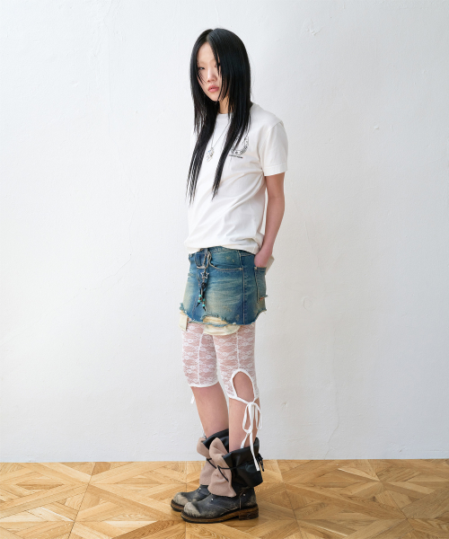 LUCKY HOUSE TEE WHITE