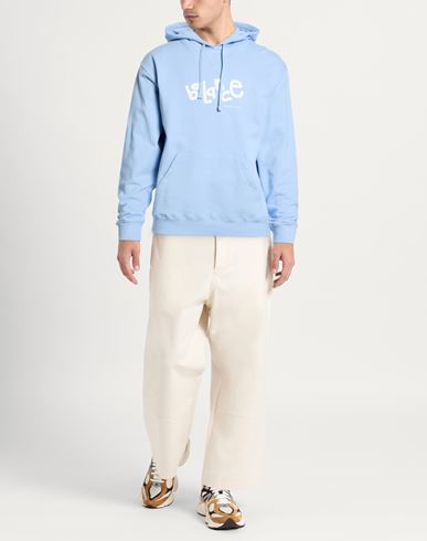 Man Sweatshirt Light blue Size XXL Cotton