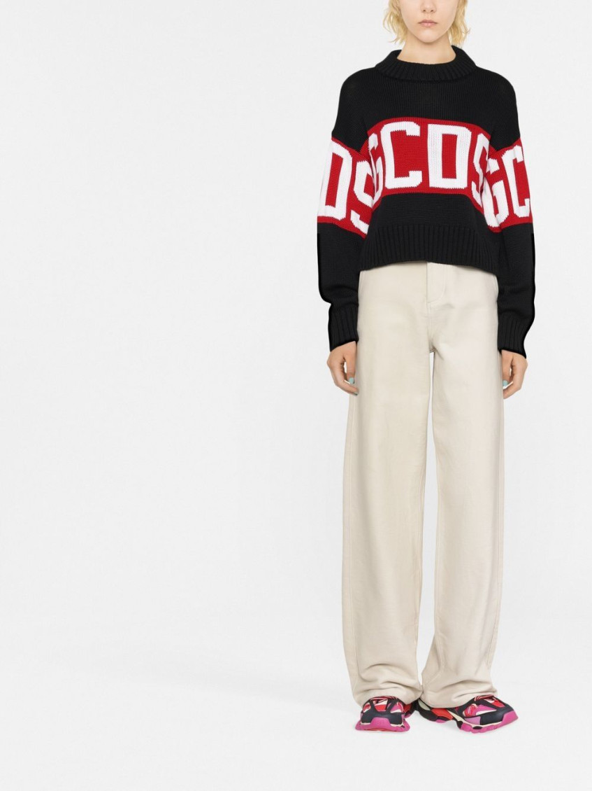 Band Logo Wool Sweater