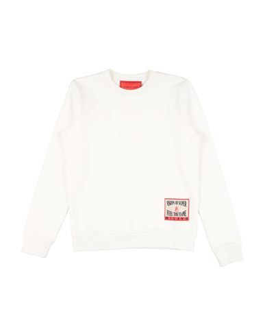 Kid Boy Sweatshirt Off white Size 12 Cotton