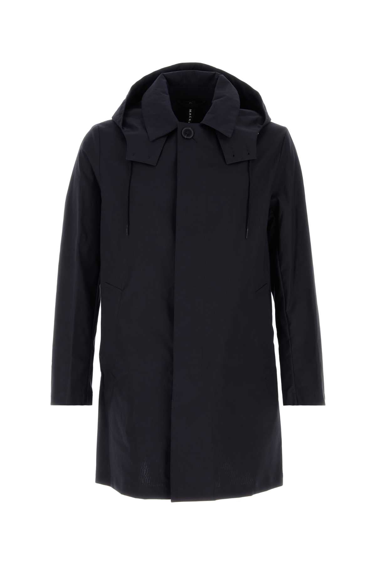 Cotton Raincoat Raincoat — Navy