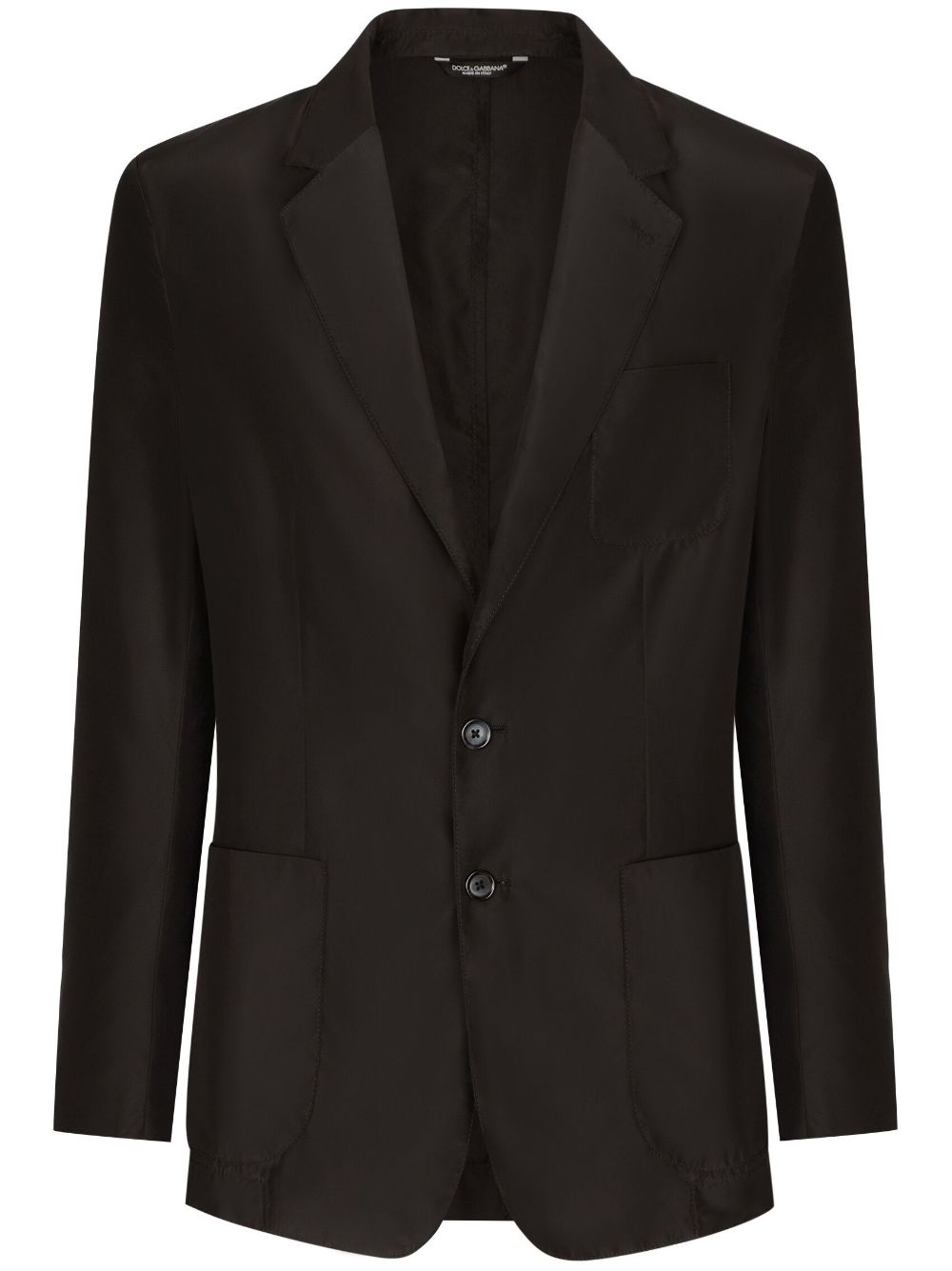 Single-breasted blazer - Blue
