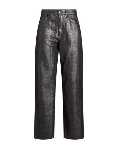 Woman Pants Black Size 25 Cotton