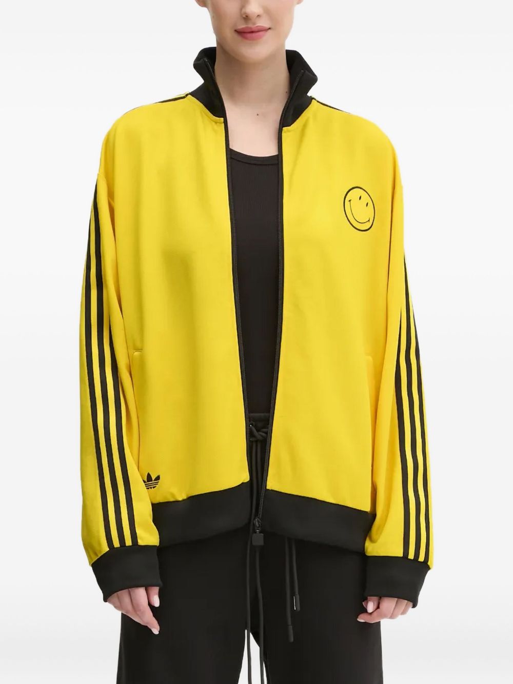 Smiley three-stripe track top - Yellow