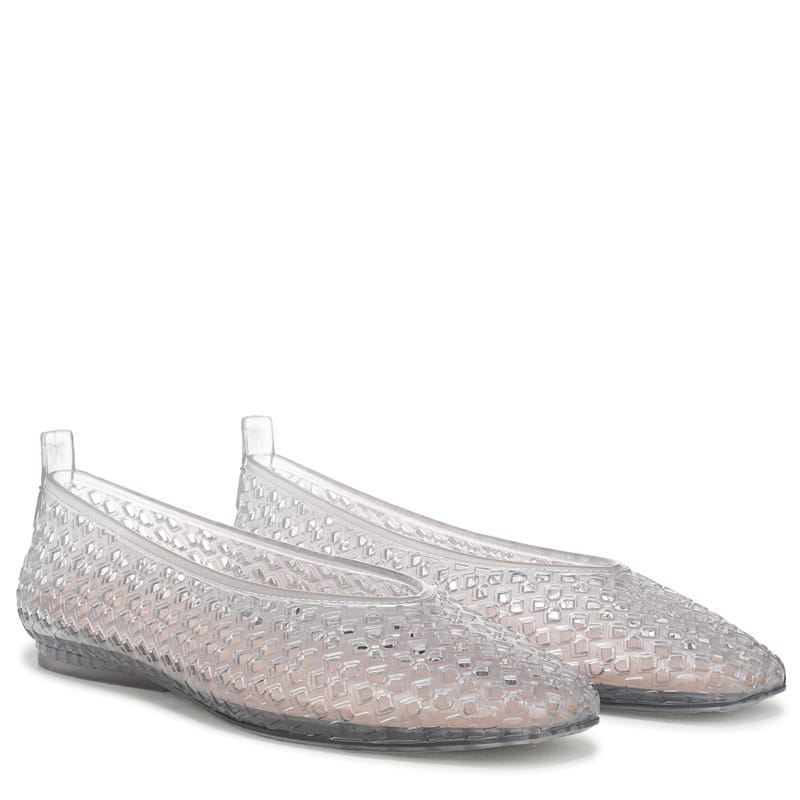 Women's Carla-Jelly Ballet Flat Shoes (Clear Jelly)