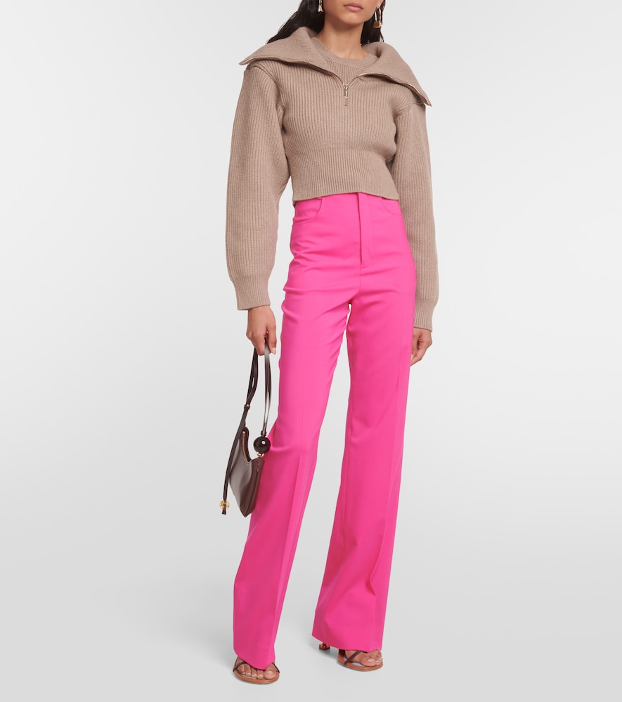 Le Maille Risoul cropped wool sweater