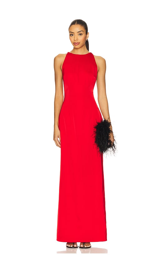 Superdown Madeline Maxi Dress in Red.  XS. Also in L, M