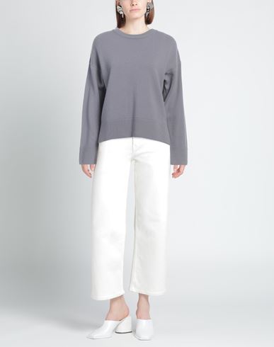 Woman Sweater Lead Size L Cashmere
