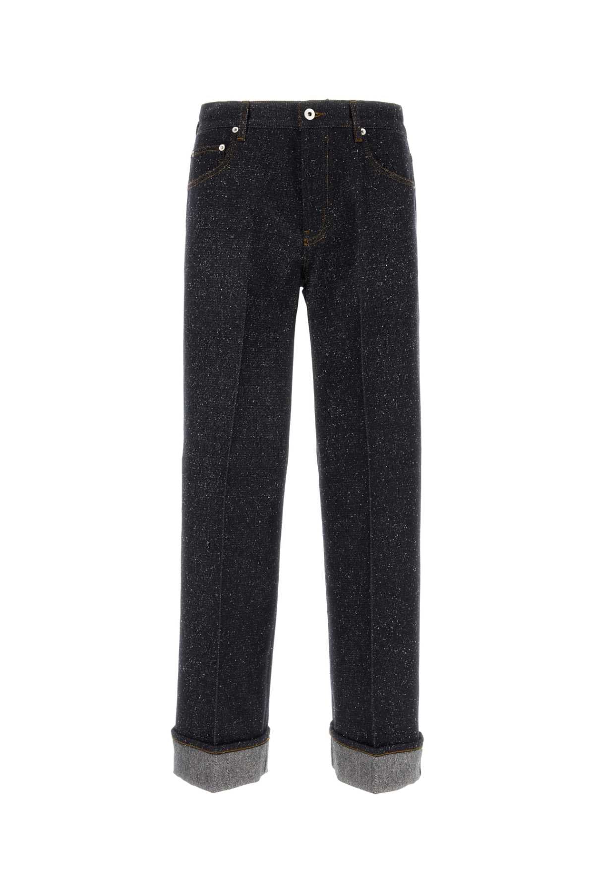 Indigo Denim Jeans — Black