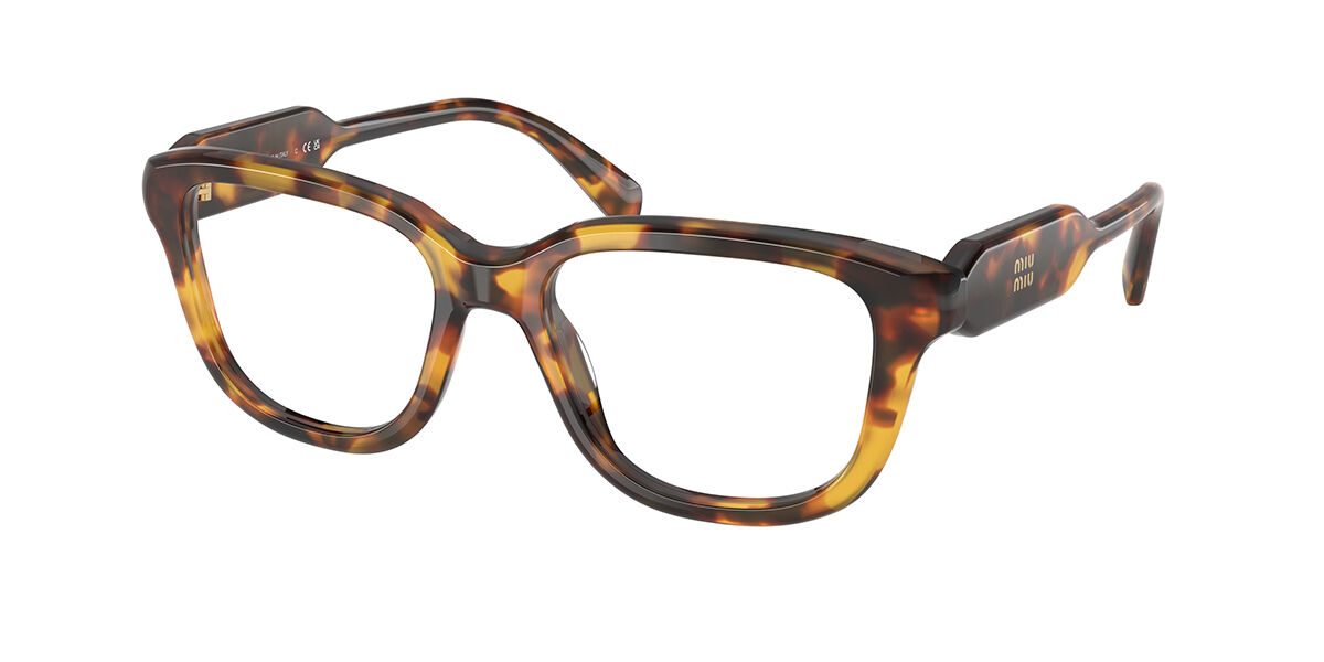 Miu Miu MU02ZVF Asian Fit Women's Glasses, Tortoiseshe
