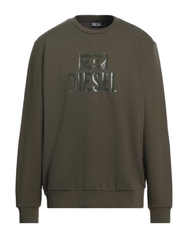Man Sweatshirt Military green