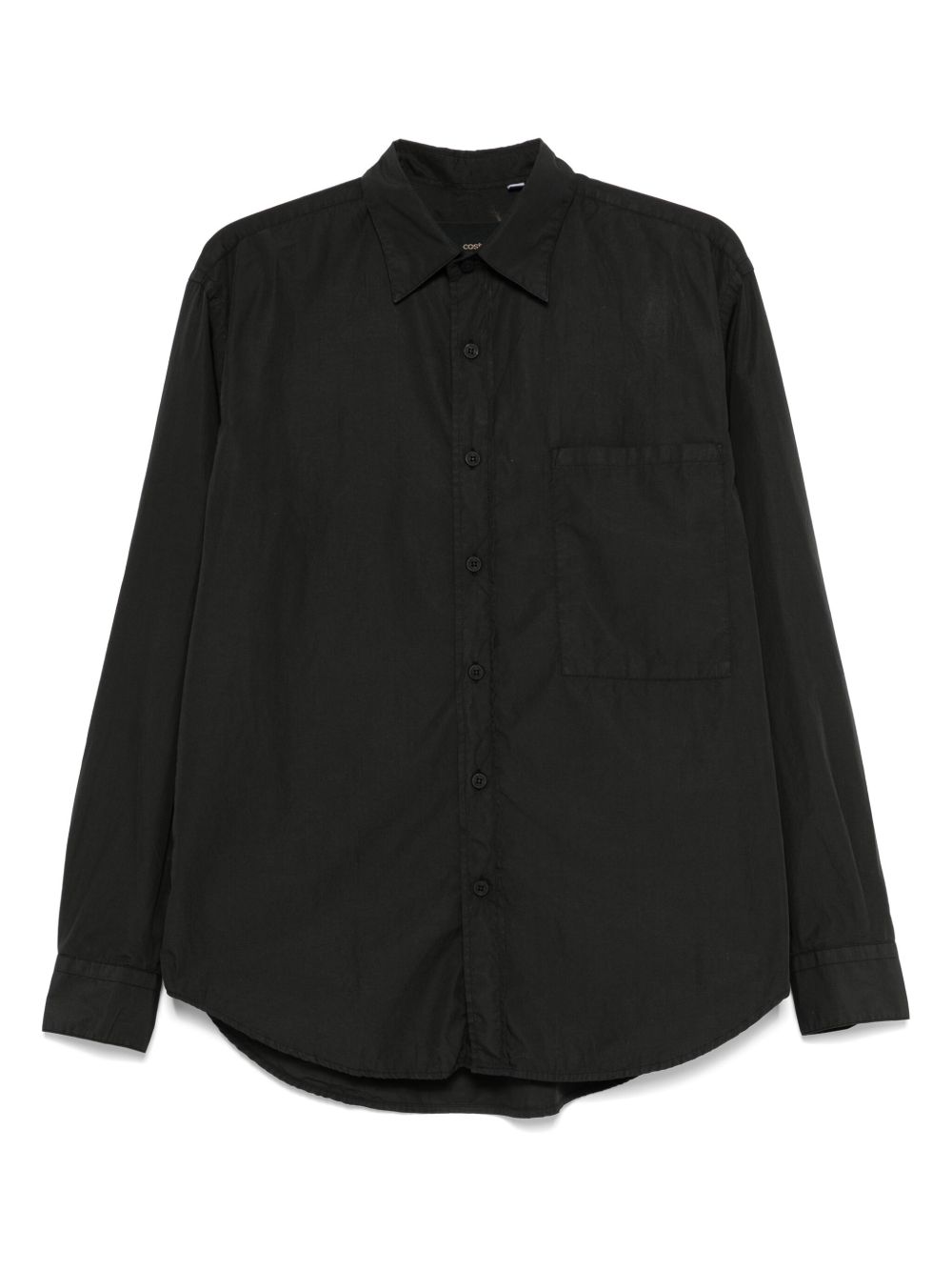 Chest-pocket shirt - Black