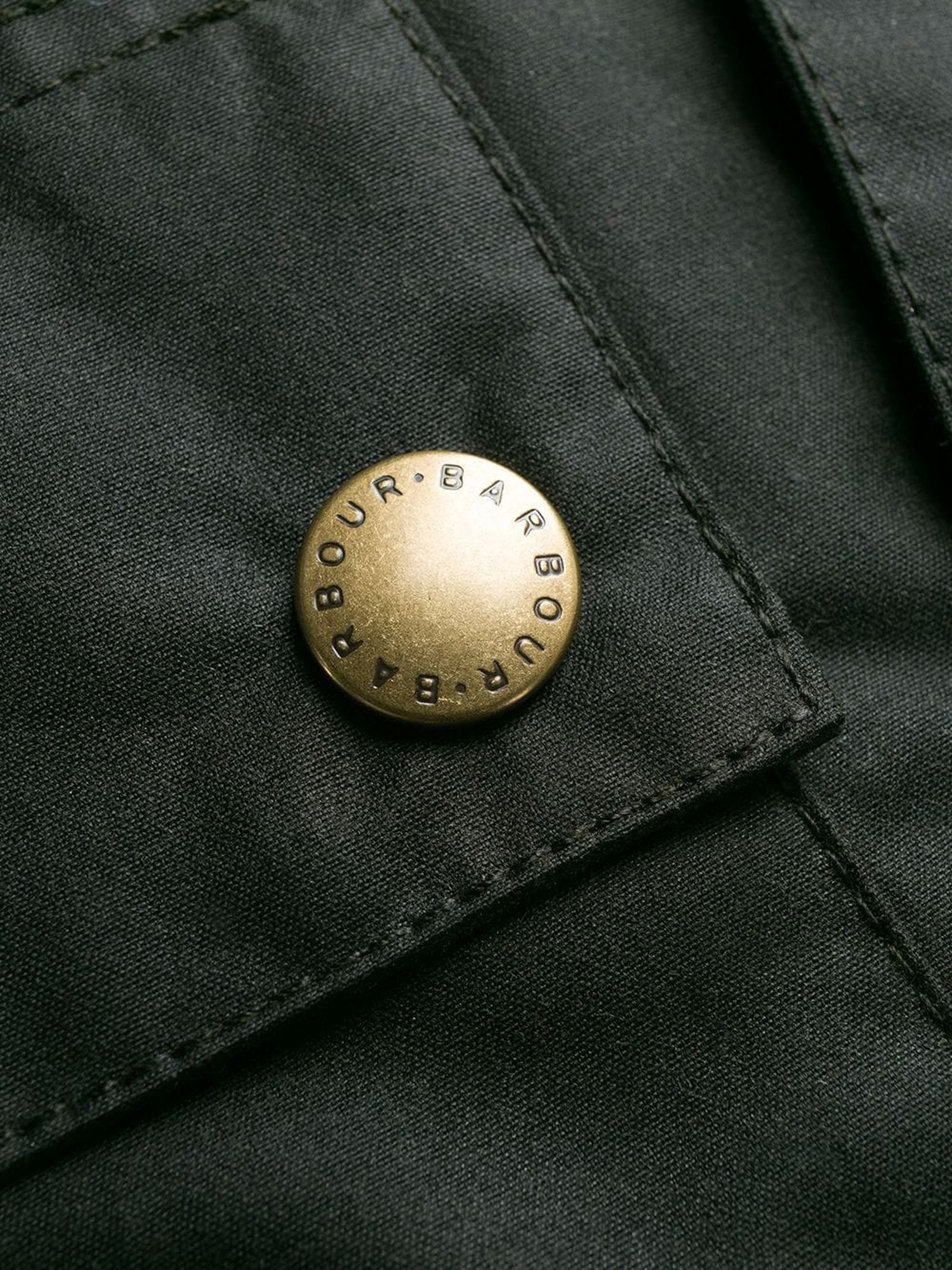 Green Reelin Wax-Coated Jacket