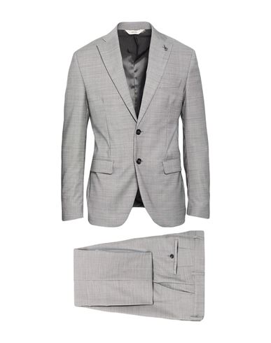 Man Suit Grey Size 38 Virgin Wool