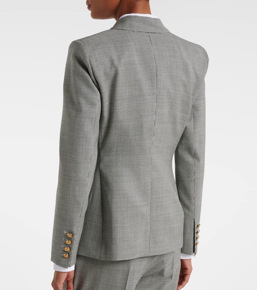 Blazé Milano Charmer houndstooth virgin wool blazer