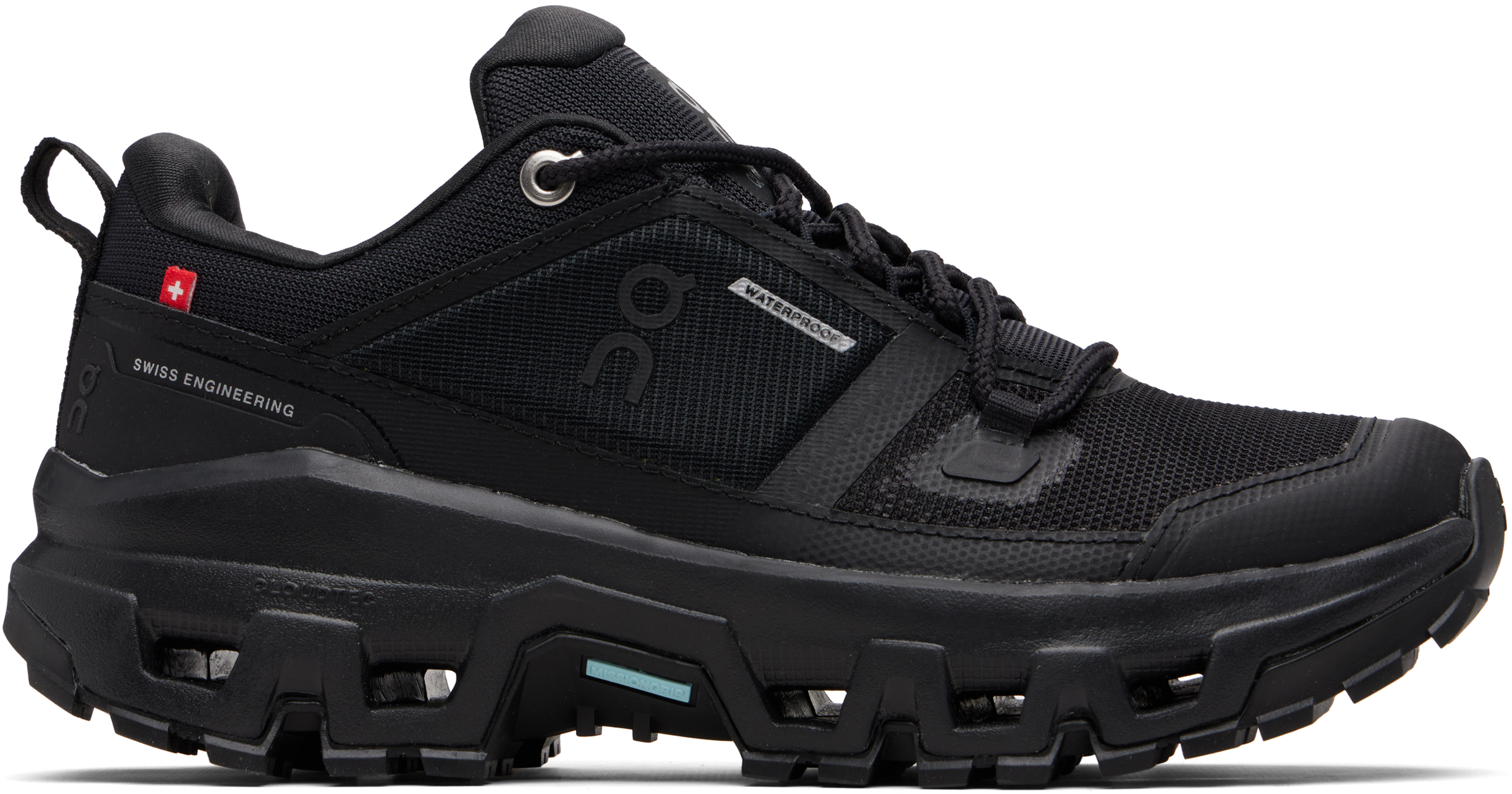 Black Cloudrock Low Waterproof Sneakers