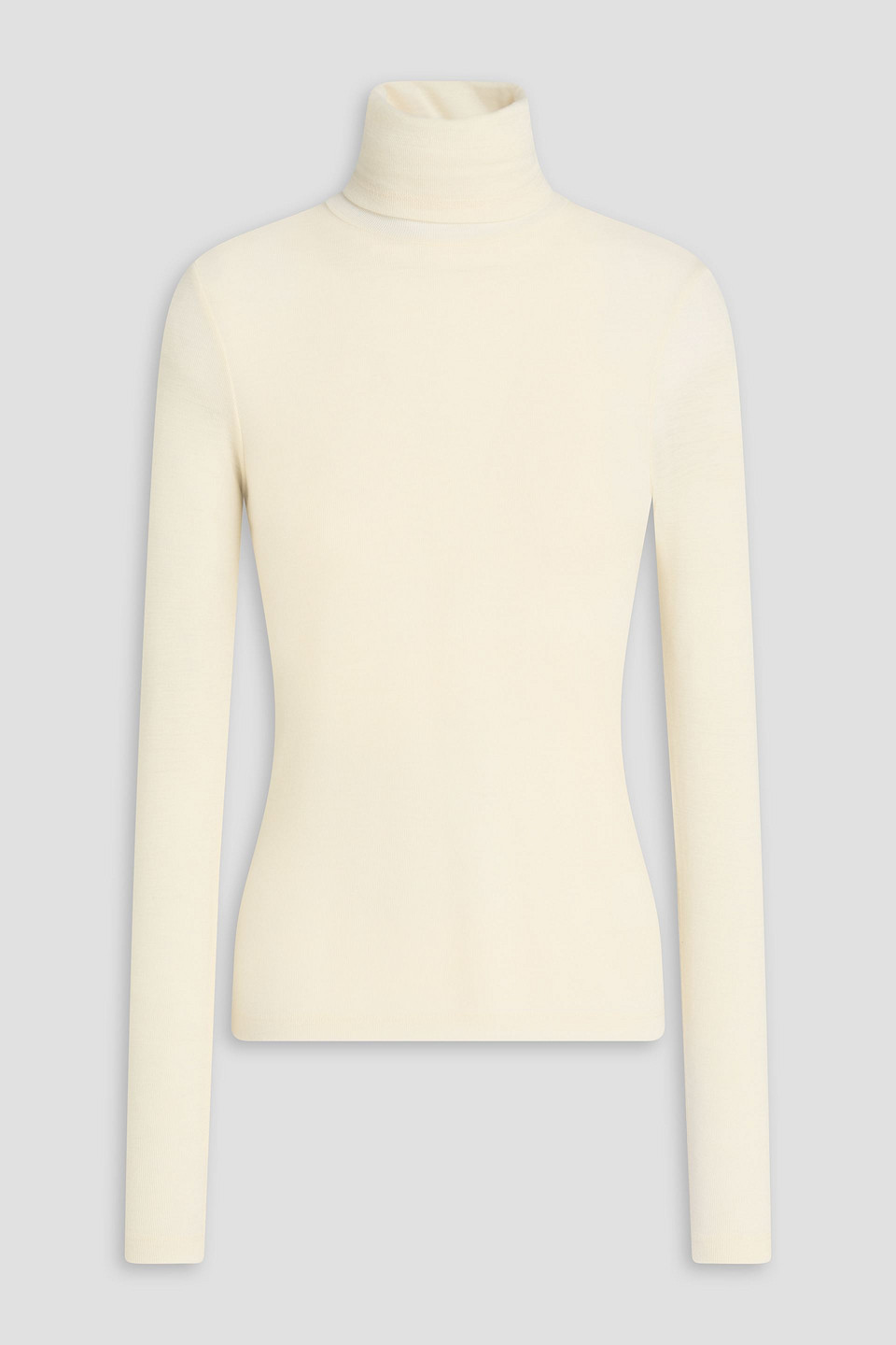 Merino wool turtleneck sweater - White - DE 34