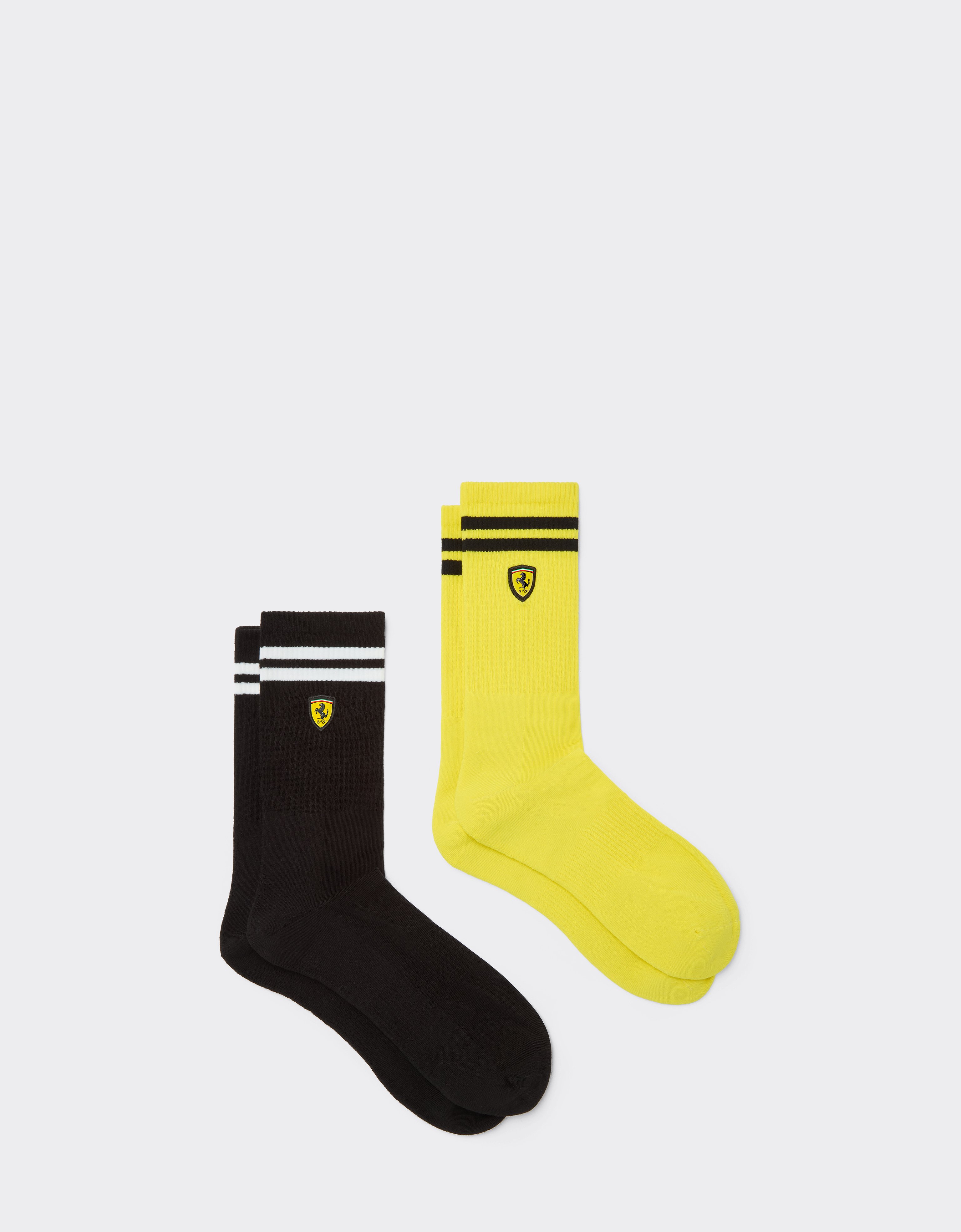 Terry cloth sock set with Scudetto