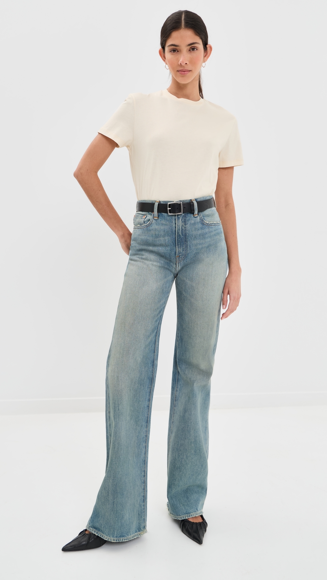 WARDROBE. NYC Classic T-Shirt Pearl