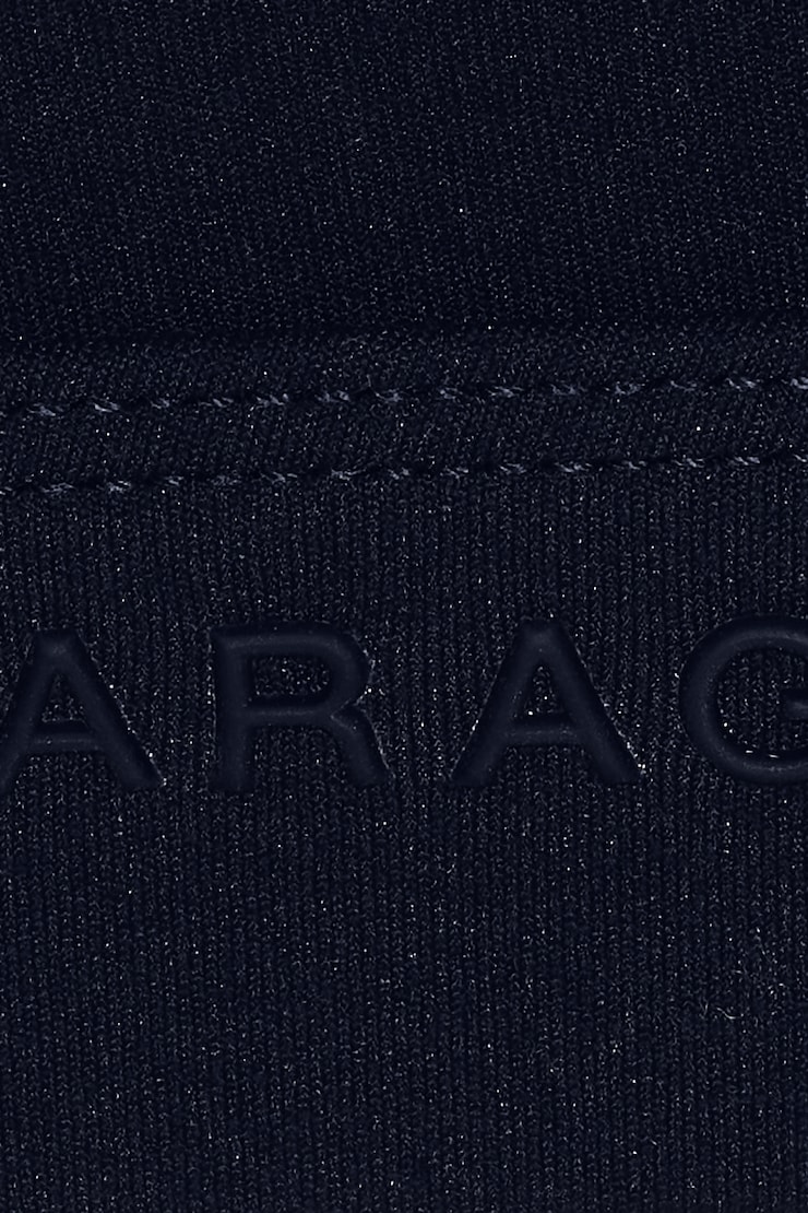 Active Portrait Neck Bra - Navy - Women Clothing