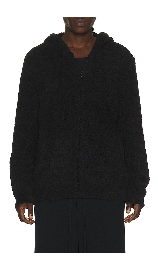 Barefoot Dreams Cozychic Zip Up Hoodie in Black. XL/1X. Also in