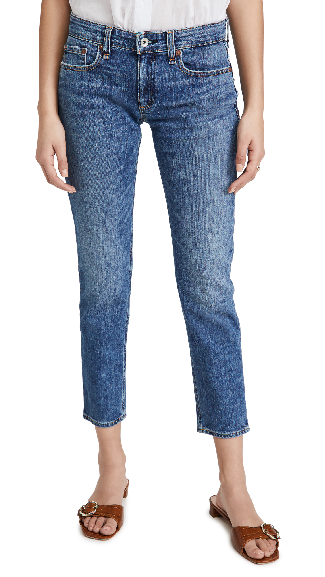 Dre Low Rise Slim Boyfriend Jeans
