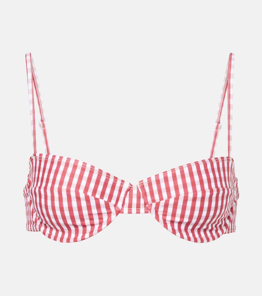 Faithfull Farrah gingham bikini top
