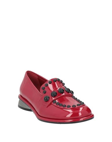 Woman Loafers Red Size 10 Kidskin