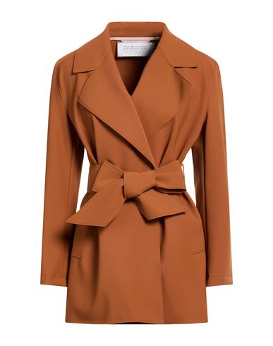 Woman Jacket Tan Size 4 Polyamide, Elastane