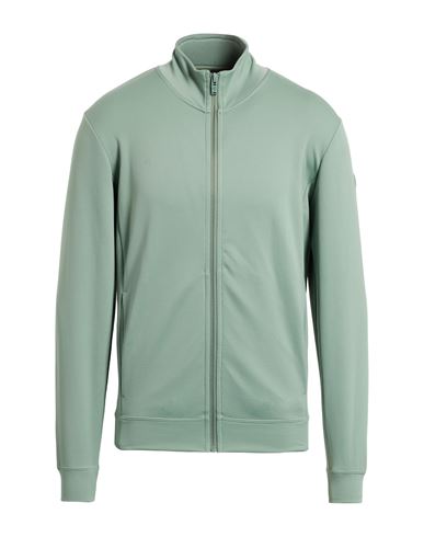 Man Sweatshirt Sage green Size L Polyester