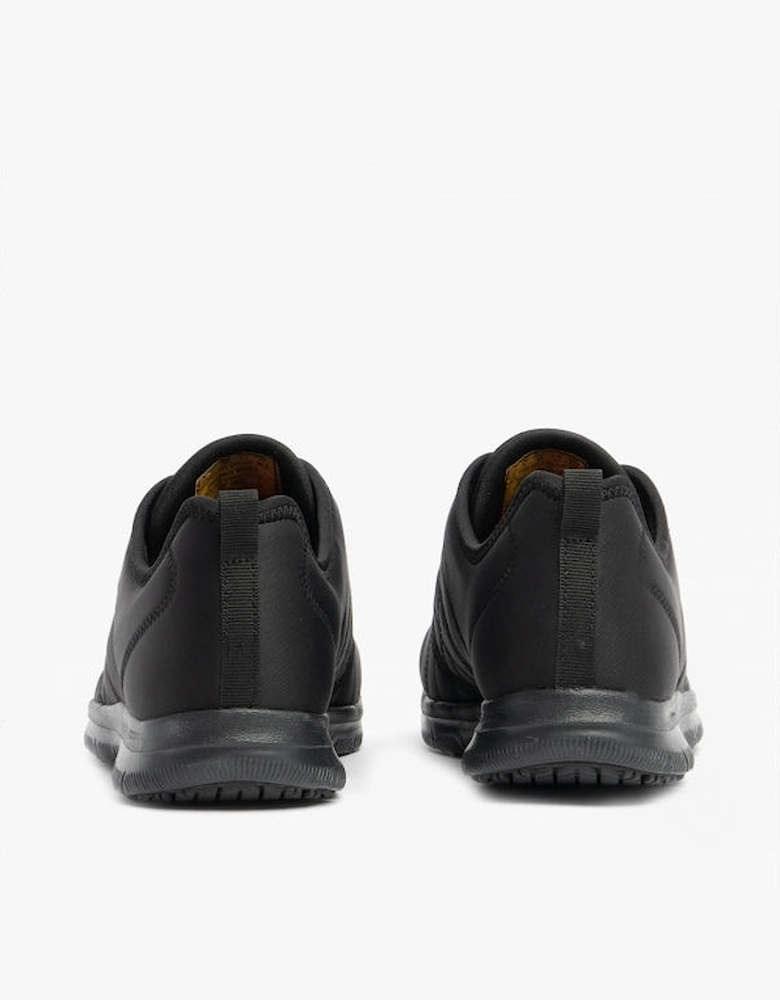 Women's Skechers Work 77211EC Ghenter - Srelt SR Womens Slip Resistant Work Trainers Black