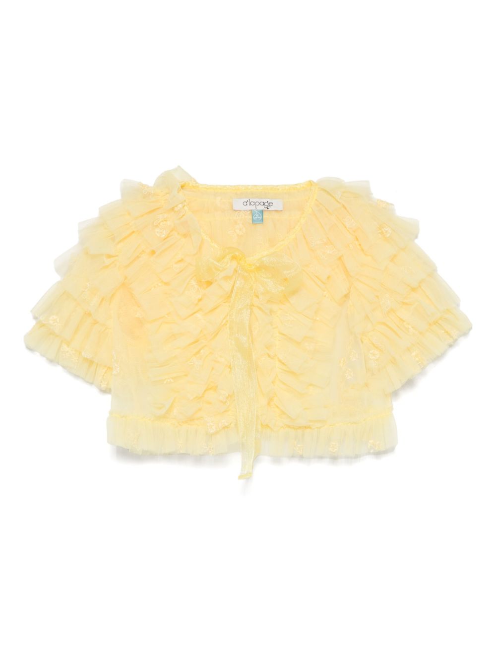 Tulle jacket - Yellow