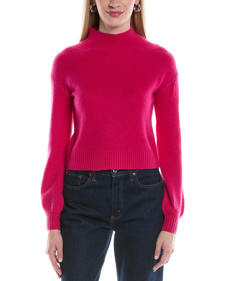 Balloon Sleeve Cashmere Sweater