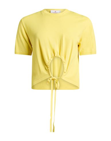 Woman Sweater Yellow Size L Viscose, Polyamide