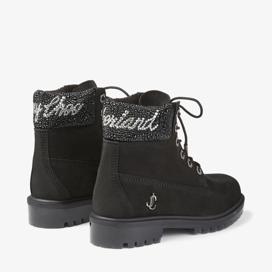 X Timberland 6-Inch Crystal Cuff Boots