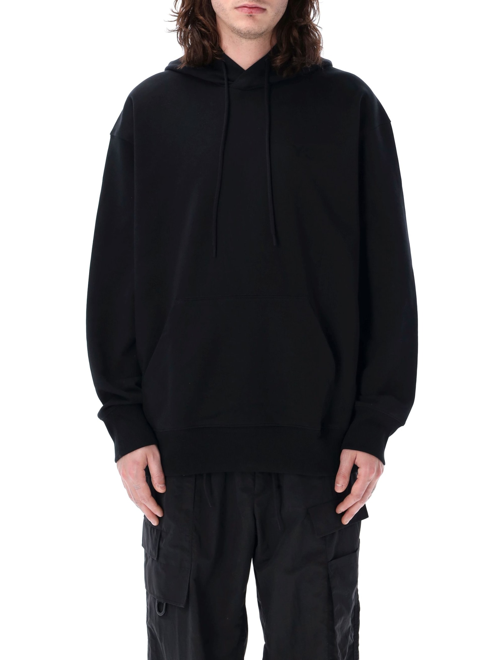 X Adidas cotton-blend hoodie - Black