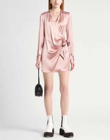 Woman Mini dress Blush Size S Polyester