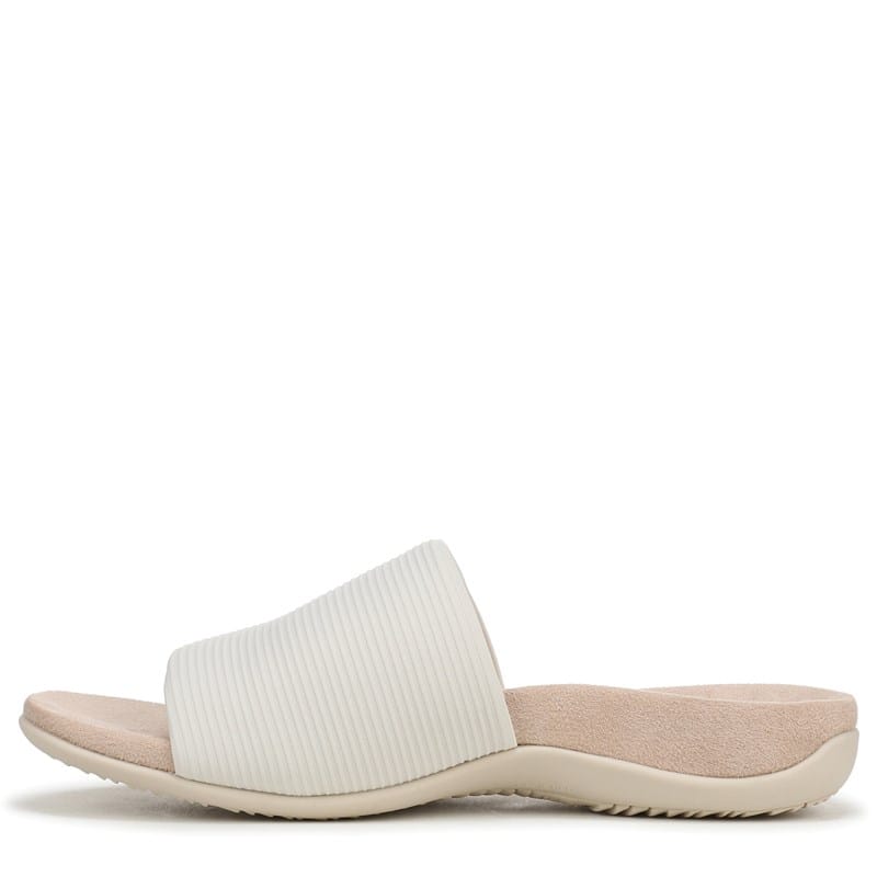 Women's Renie Stretch Knit Slide Sandals (Cream)