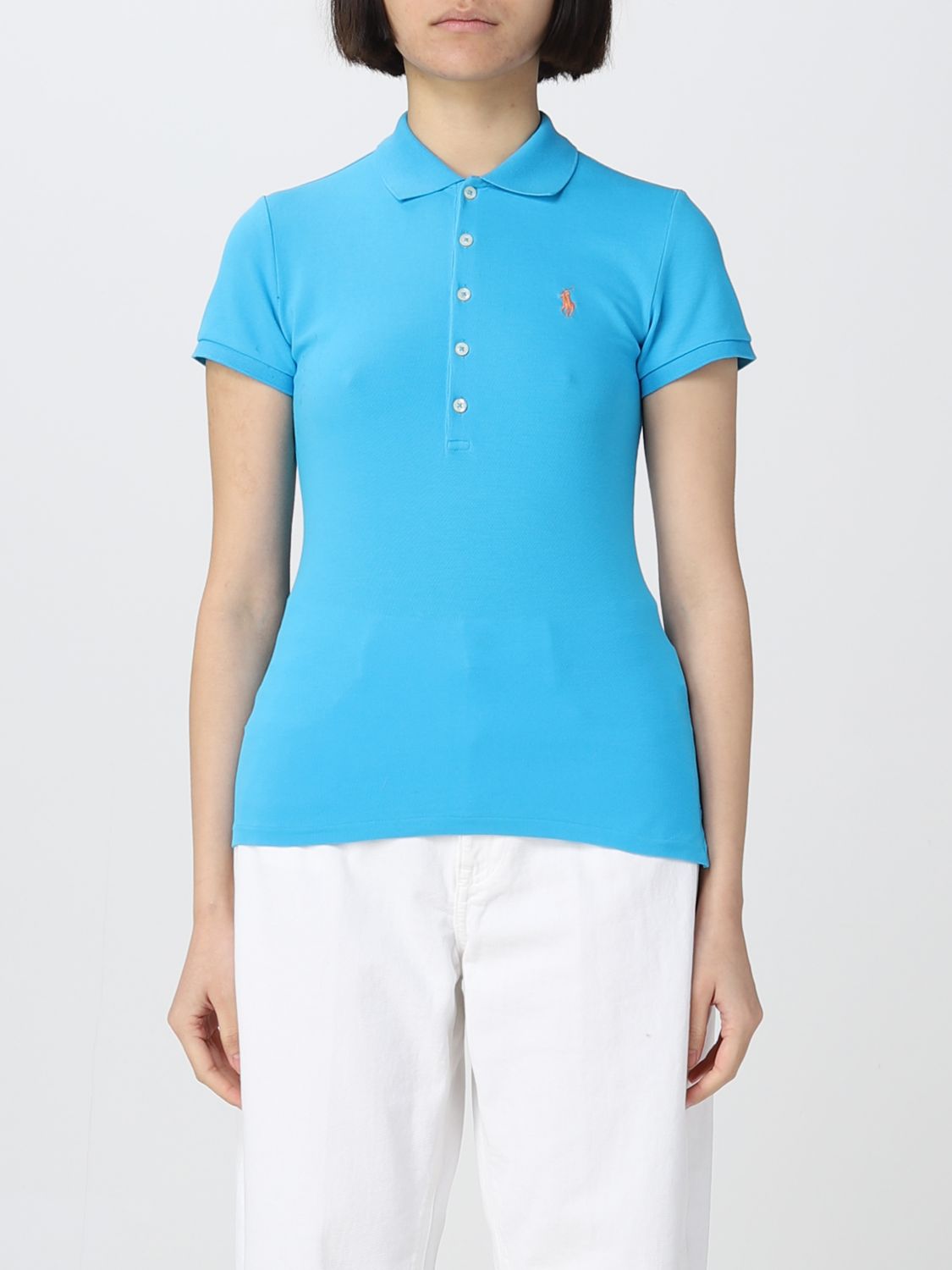 Polo Shirt Woman color Blue