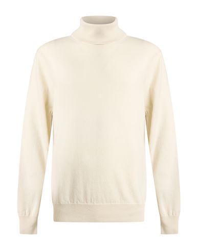 Man Turtleneck Off white Size 36 Cashmere