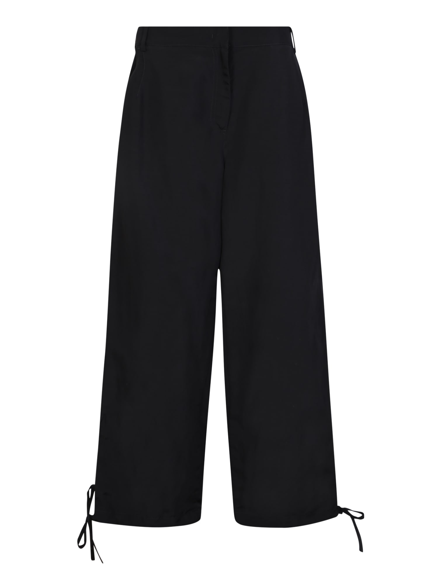 Black Cargo Trousers